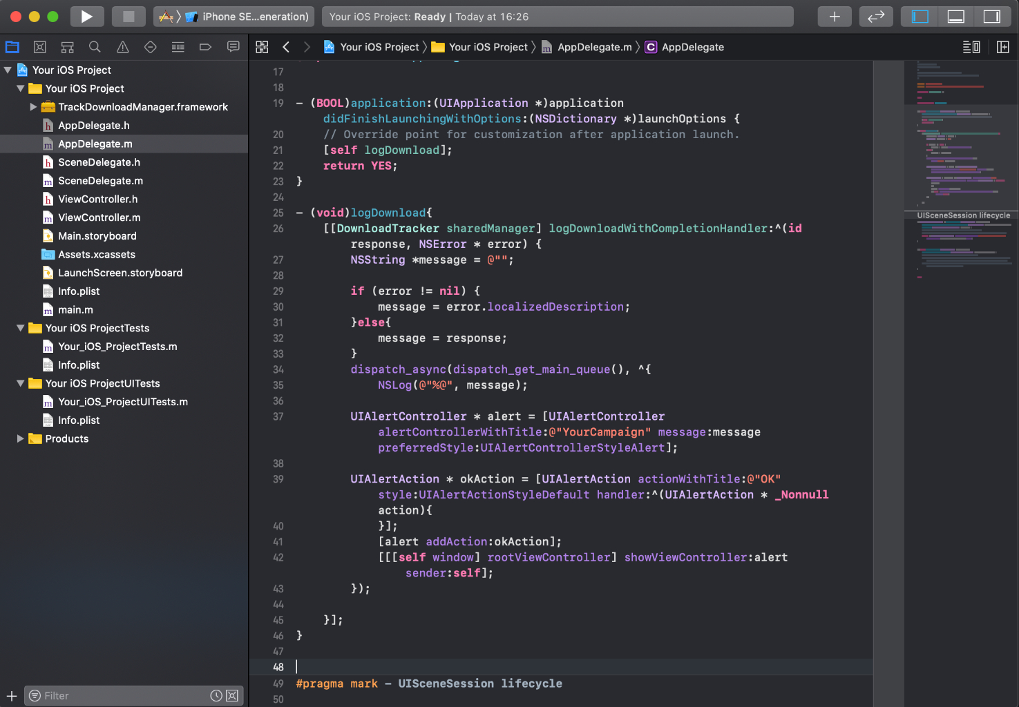 iOS Implementation of the Sharify Media SDK